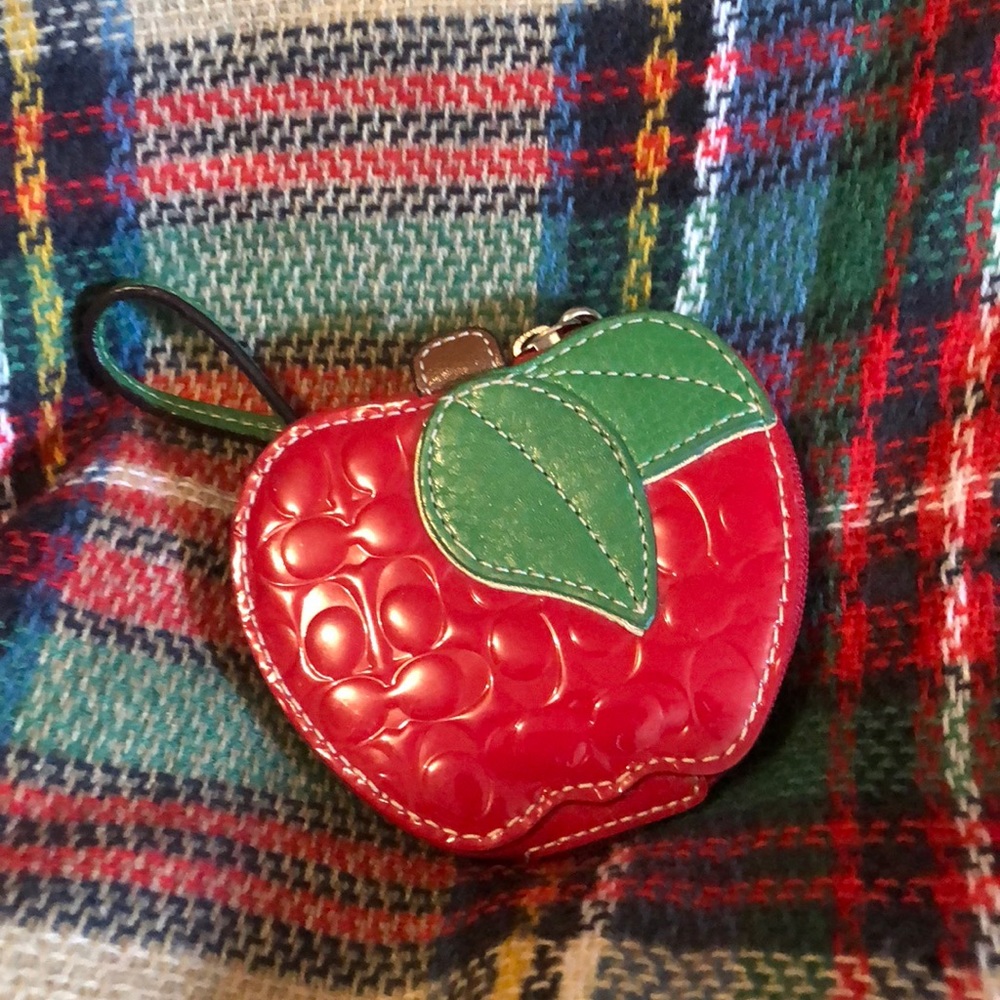 Coach Apple coin purse